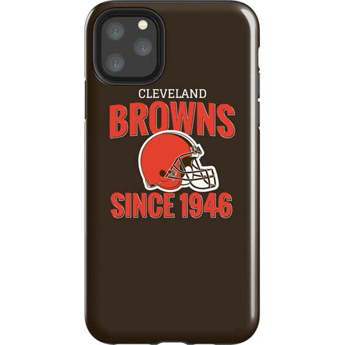 NFL Cleveland Browns Helmet iPhone 11 Pro Max Impact Case