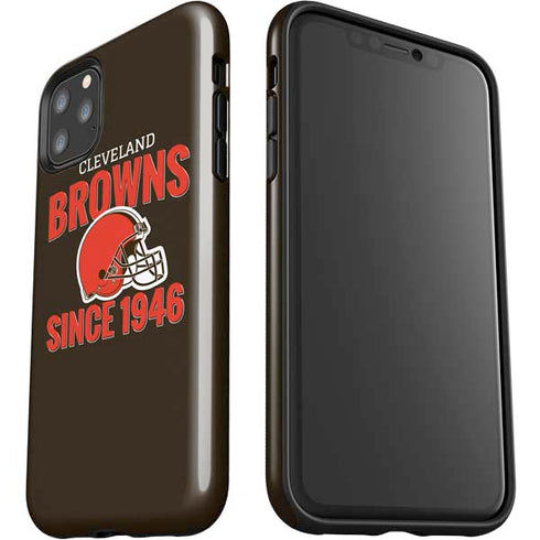 NFL Cleveland Browns Helmet iPhone 11 Pro Max Impact Case