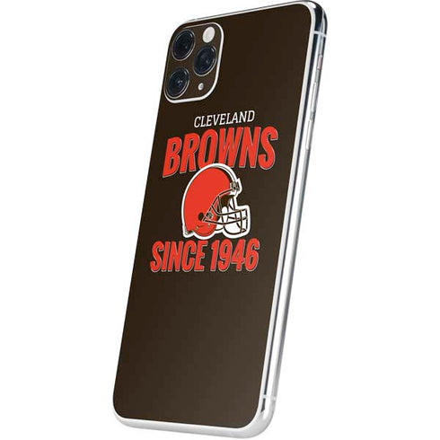 NFL Cleveland Browns Helmet iPhone 11 Pro Max Skin