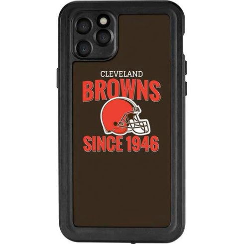NFL Cleveland Browns Helmet iPhone 11 Pro Max Waterproof Case