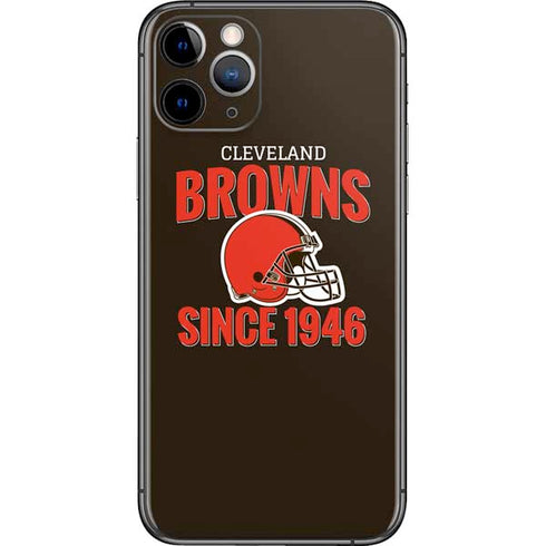 NFL Cleveland Browns Helmet iPhone 11 Pro Skin