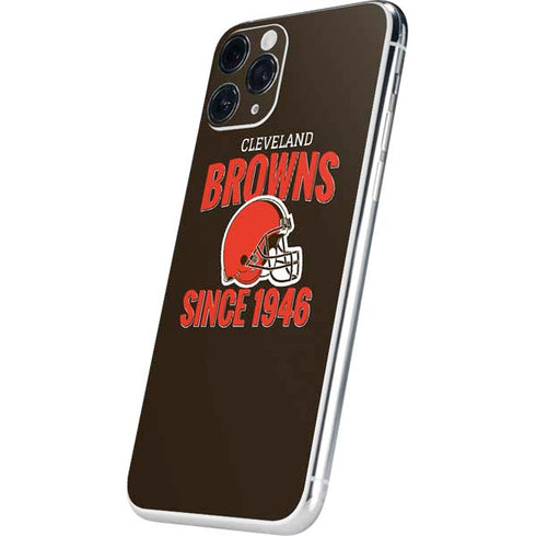 NFL Cleveland Browns Helmet iPhone 11 Pro Skin