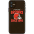 NFL Cleveland Browns Helmet iPhone 11 Skin