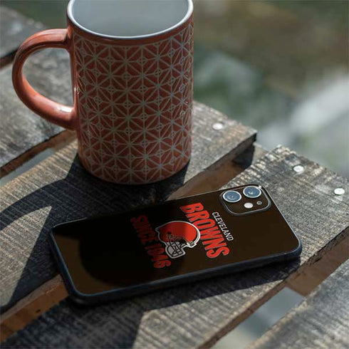 NFL Cleveland Browns Helmet iPhone 11 Skin