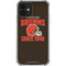 NFL Cleveland Browns Helmet iPhone 12 Clear Case