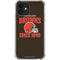 NFL Cleveland Browns Helmet iPhone 12 Mini Clear Case