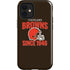 NFL Cleveland Browns Helmet iPhone 12 Mini Impact Case
