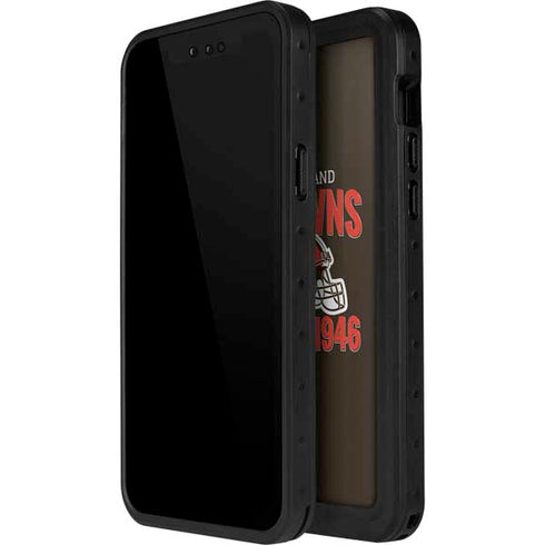 NFL Cleveland Browns Helmet iPhone 12 Mini Waterproof Case