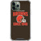 NFL Cleveland Browns Helmet iPhone 12 Pro Clear Case