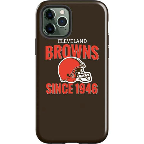 NFL Cleveland Browns Helmet iPhone 12 Pro Max Impact Case