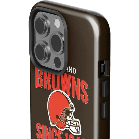 NFL Cleveland Browns Helmet iPhone 13 Pro Impact Case