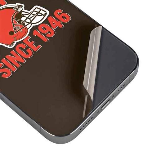 NFL Cleveland Browns Helmet iPhone 13 Pro Max Skin