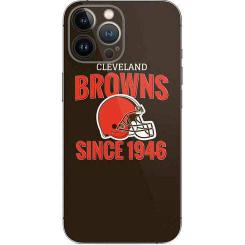 NFL Cleveland Browns Helmet iPhone 14 Pro Max Skin