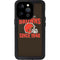 NFL Cleveland Browns Helmet iPhone 14 Pro Waterproof Case