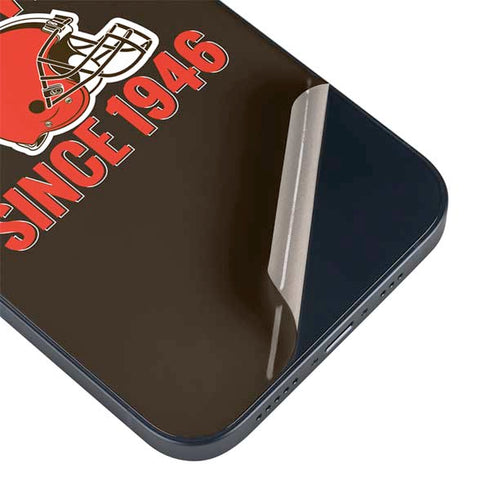 NFL Cleveland Browns Helmet iPhone 14 Skin