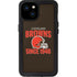 NFL Cleveland Browns Helmet iPhone 15 Plus Waterproof Case