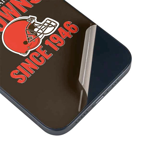 NFL Cleveland Browns Helmet iPhone 15 Skin