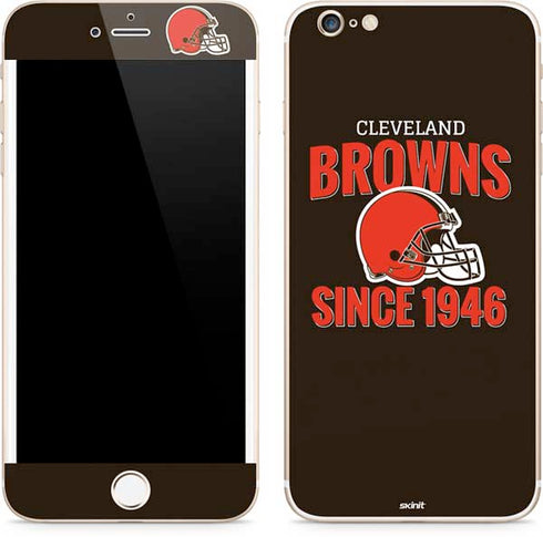 NFL Cleveland Browns Helmet iPhone 6/6s Plus Skin