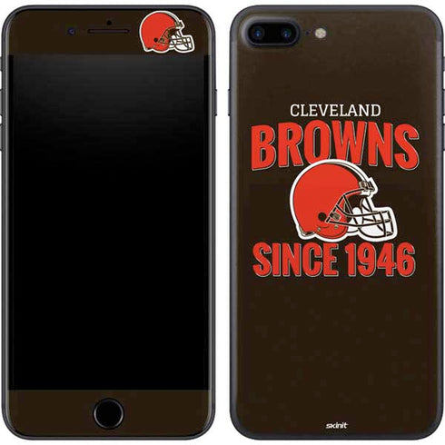 NFL Cleveland Browns Helmet iPhone 8 Plus Skin