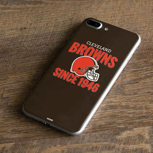 NFL Cleveland Browns Helmet iPhone 8 Plus Skin