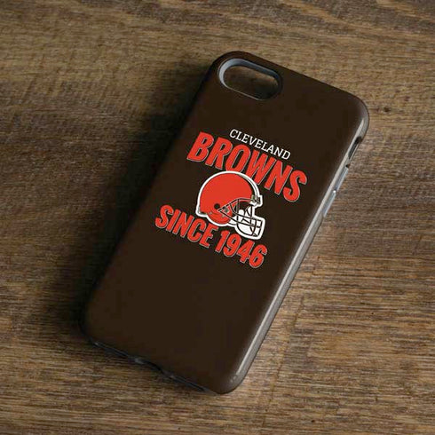 NFL Cleveland Browns Helmet iPhone 8 Pro Case