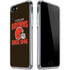 NFL Cleveland Browns Helmet iPhone SE (2nd & 3rd Gen) Clear Case