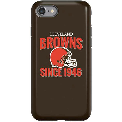 NFL Cleveland Browns Helmet iPhone SE (2nd & 3rd Gen) Pro Case