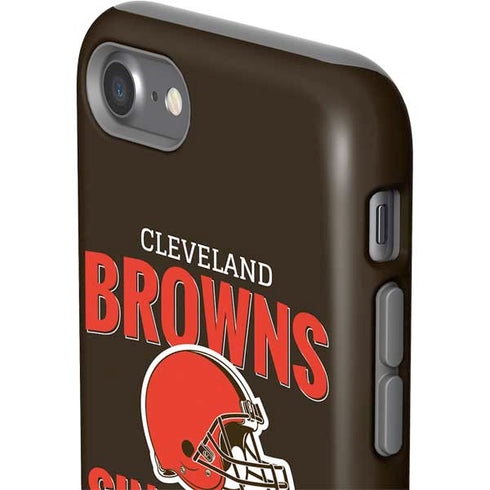 NFL Cleveland Browns Helmet iPhone SE (2nd & 3rd Gen) Pro Case