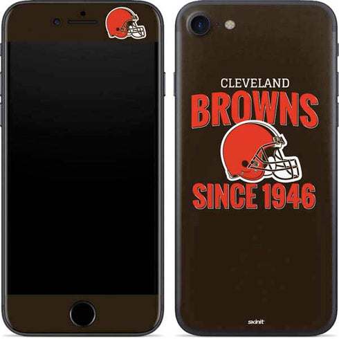NFL Cleveland Browns Helmet iPhone SE (2nd & 3rd Gen) Skin