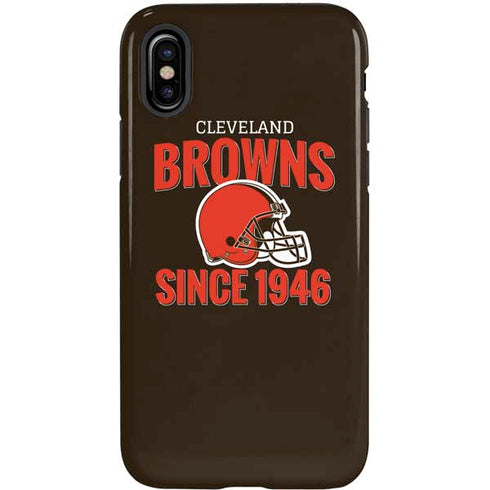NFL Cleveland Browns Helmet iPhone X Pro Case