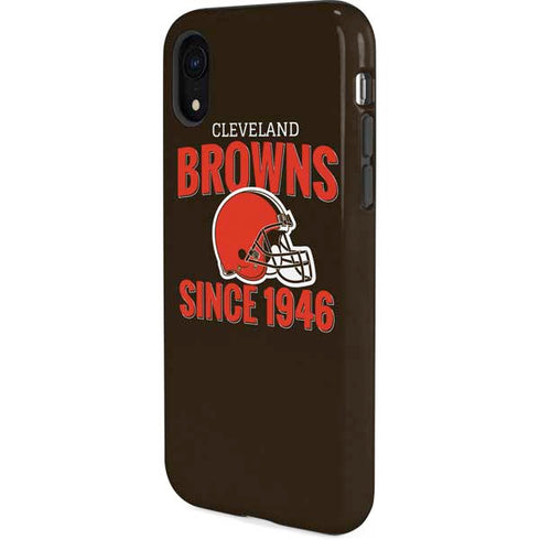 NFL Cleveland Browns Helmet iPhone XR Pro Case