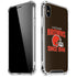 NFL Cleveland Browns Helmet iPhone XS Max Clear Case