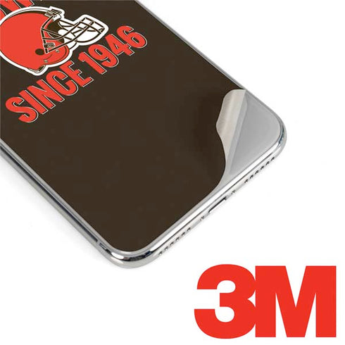 NFL Cleveland Browns Helmet iPhone XS Max Skin