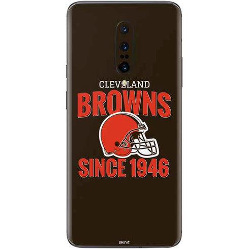 NFL Cleveland Browns Helmet OnePlus 7 Pro Skin