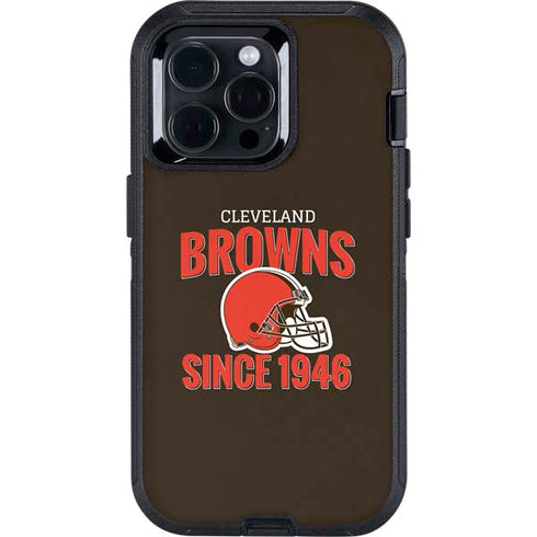 NFL Cleveland Browns Helmet Otterbox Defender iPhone Skin