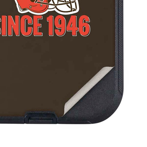 NFL Cleveland Browns Helmet Otterbox Defender iPhone Skin