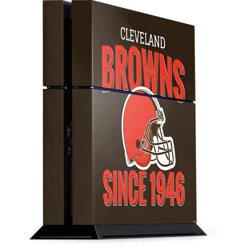 NFL Cleveland Browns Helmet PS4 Console Skin