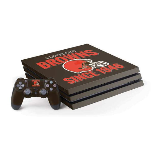 NFL Cleveland Browns Helmet PS4 Pro Bundle Skin