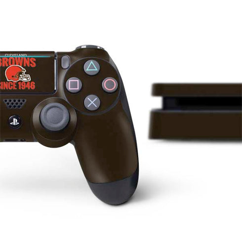 NFL Cleveland Browns Helmet PS4 Slim Bundle Skin