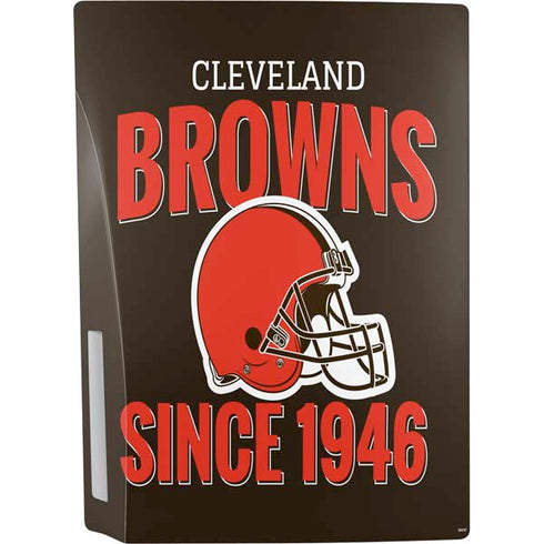 NFL Cleveland Browns Helmet PS5 Console Skin