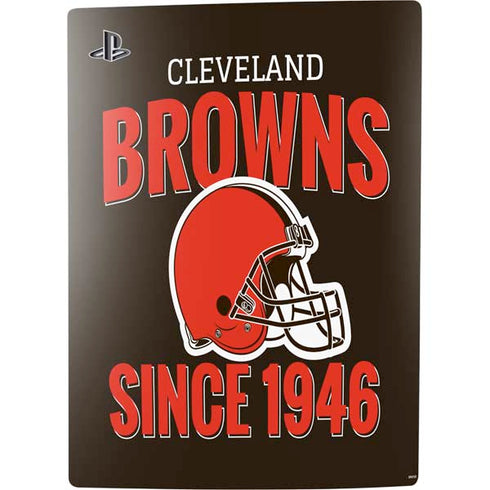 NFL Cleveland Browns Helmet PS5 Digital Edition Console Skin