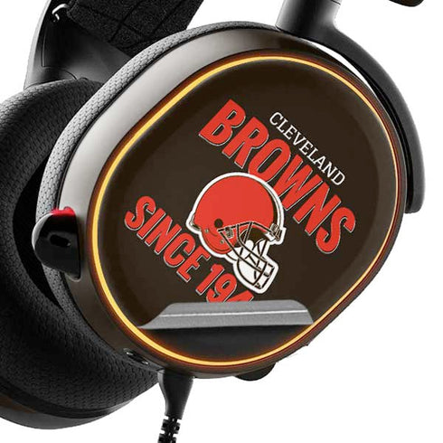 NFL Cleveland Browns Helmet SteelSeries Arctis 3 Skin