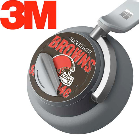 NFL Cleveland Browns Helmet Surface Headphones Skin