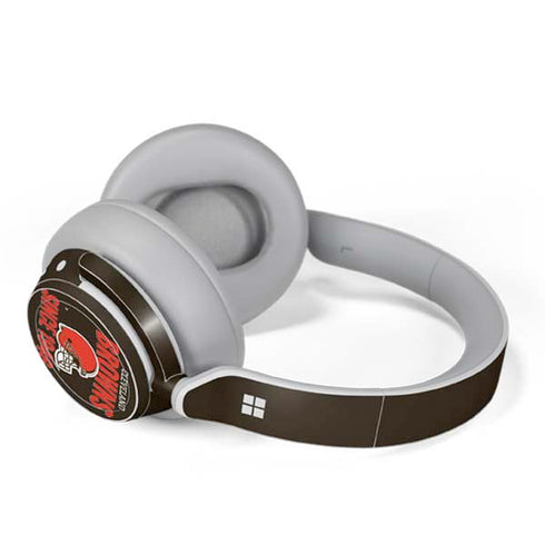 NFL Cleveland Browns Helmet Surface Headphones Skin