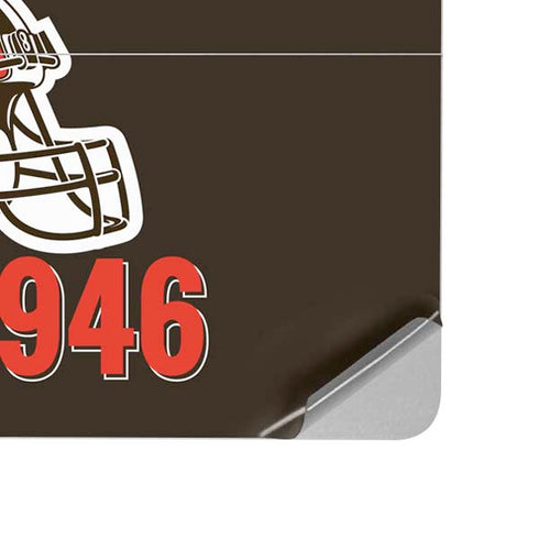 NFL Cleveland Browns Helmet Surface Laptop Studio Skin