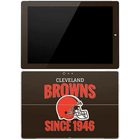 NFL Cleveland Browns Helmet Surface Pro 3 Skin