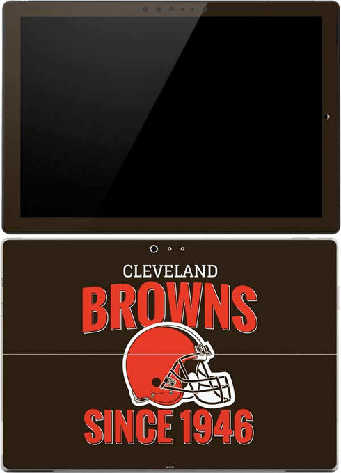 NFL Cleveland Browns Helmet Surface Pro 4 Skin