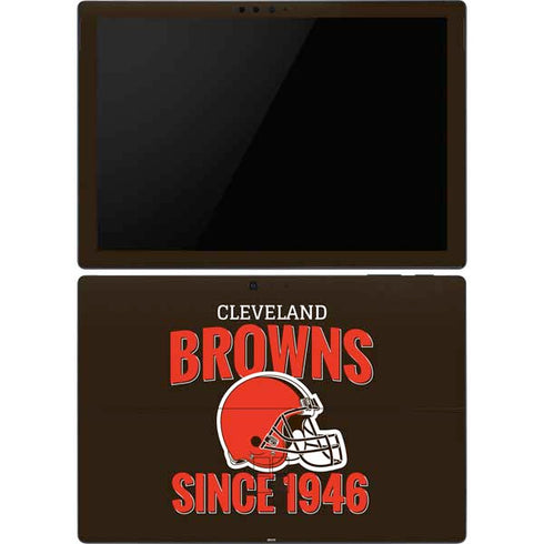 NFL Cleveland Browns Helmet Surface Pro 6 Skin