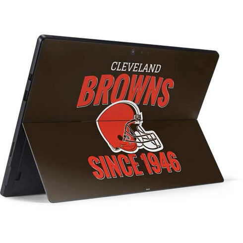 NFL Cleveland Browns Helmet Surface Pro 6 Skin