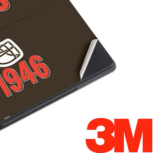 NFL Cleveland Browns Helmet Surface Pro 7 Skin